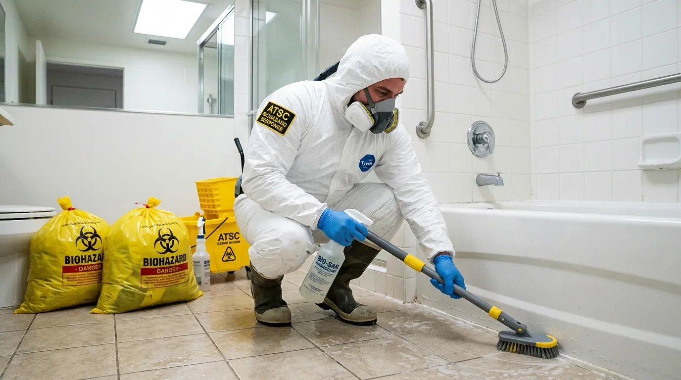 Decontamination equipment deployed for Blood Cleanup in Pembroke Pines